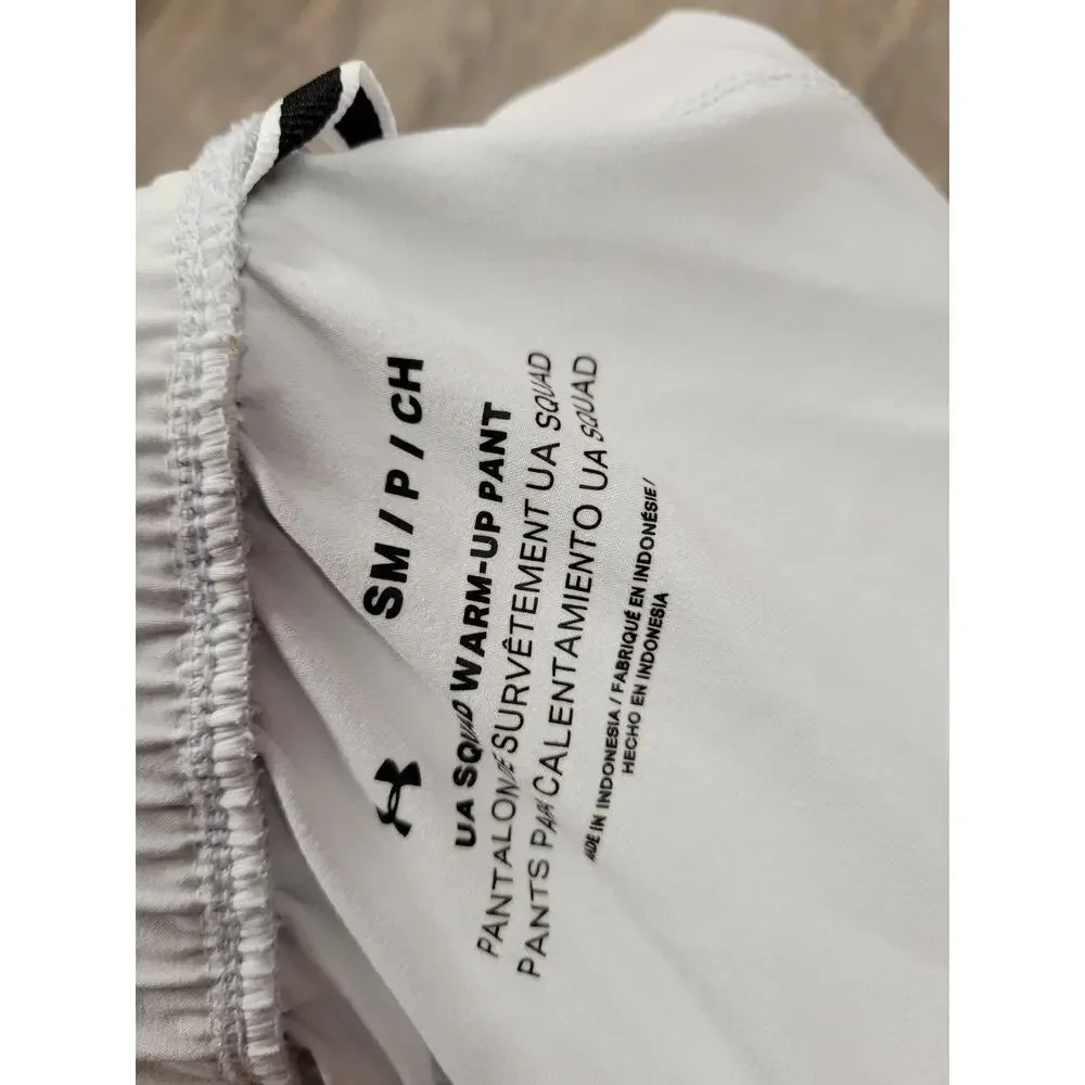 Under Armour Squad Woven Warm-Up Pants Gray ISU Small Indiana State University - Picture 5 of 6